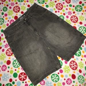 Colorado dark gray jean shorts